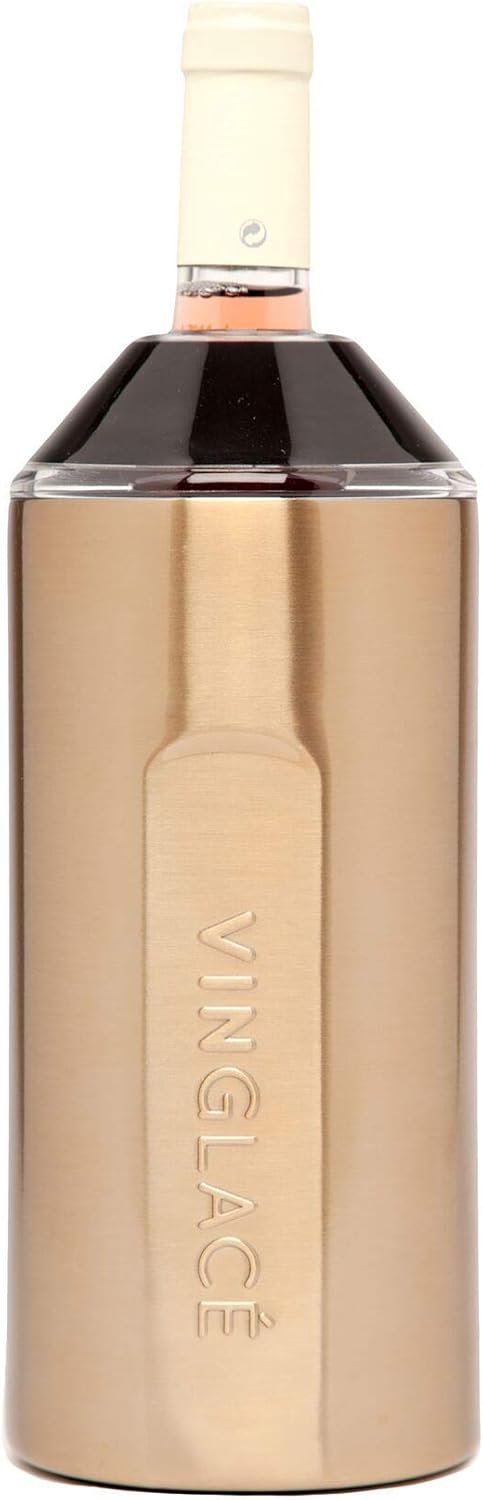 Vinglace Wine Bottle Chiller - Portable Insulator for Champagne