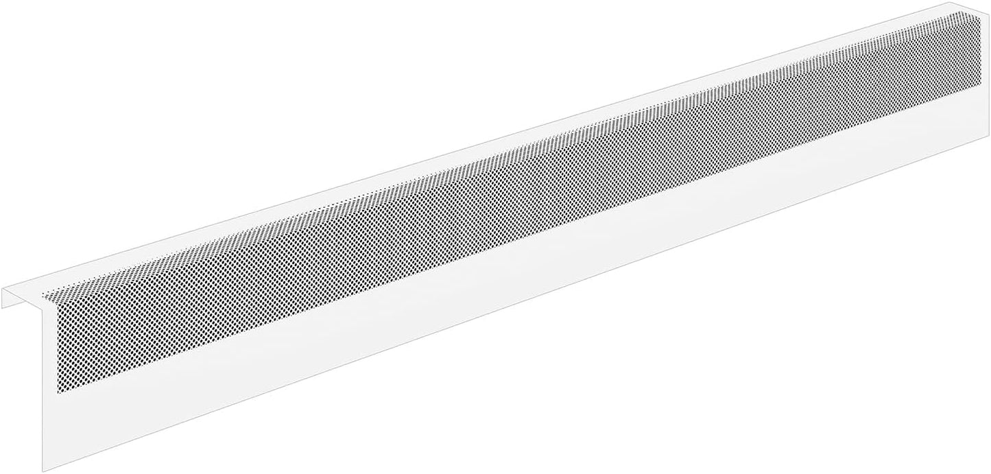 Baseboarders Basic Series 5 ft Galvanized Steel Heater Cover