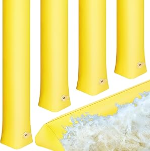 4 Pcs PVC Inflatable Flood Barriers for Home Protection