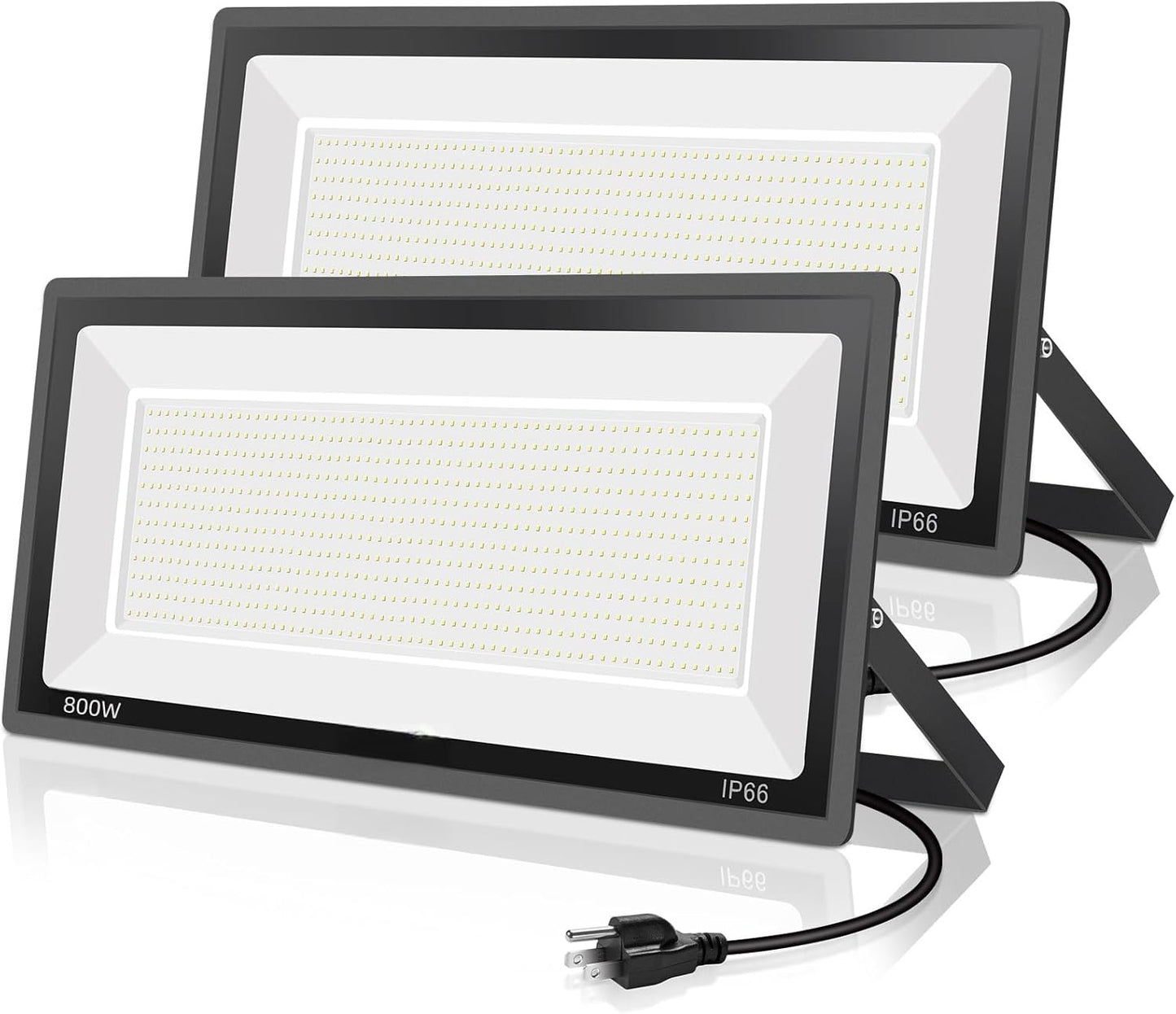 800W LED Flood Light Outdoor - Super Bright 88500LM Lighting