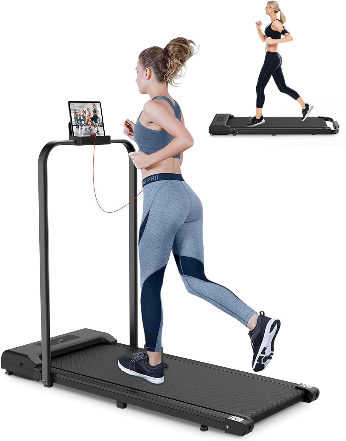 Foldable Walking Pad Treadmill for Home and Office Use
