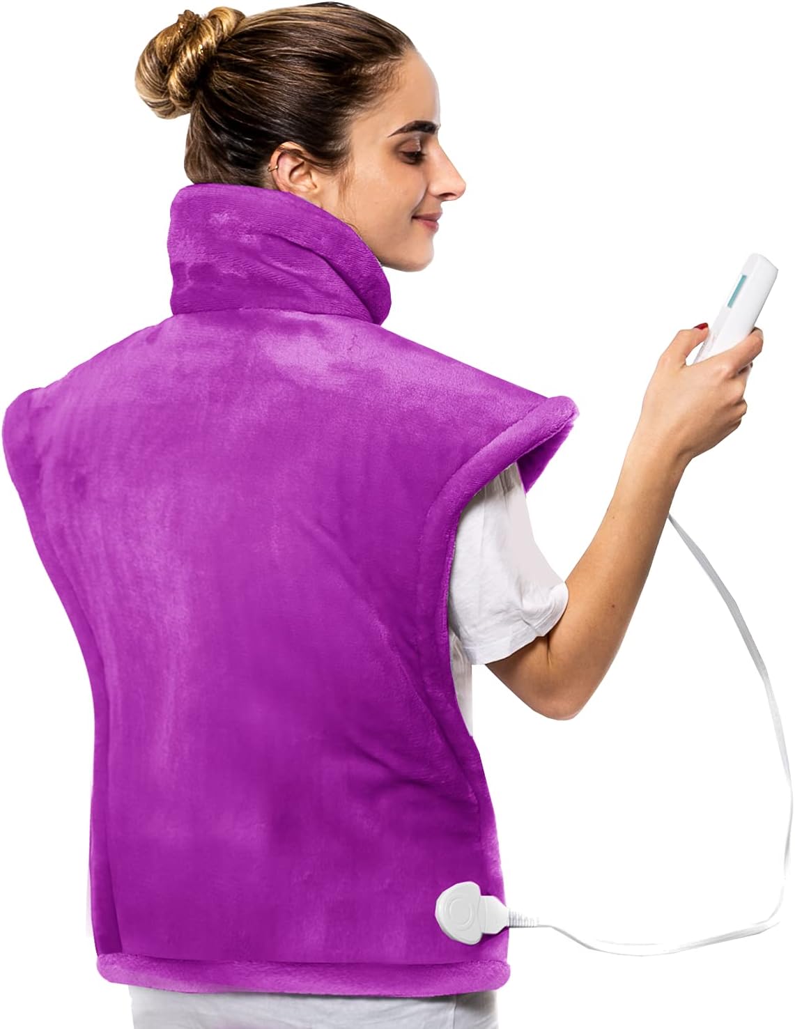 Cure Choice Extra Large Heating Pad for Neck and Shoulders Relief