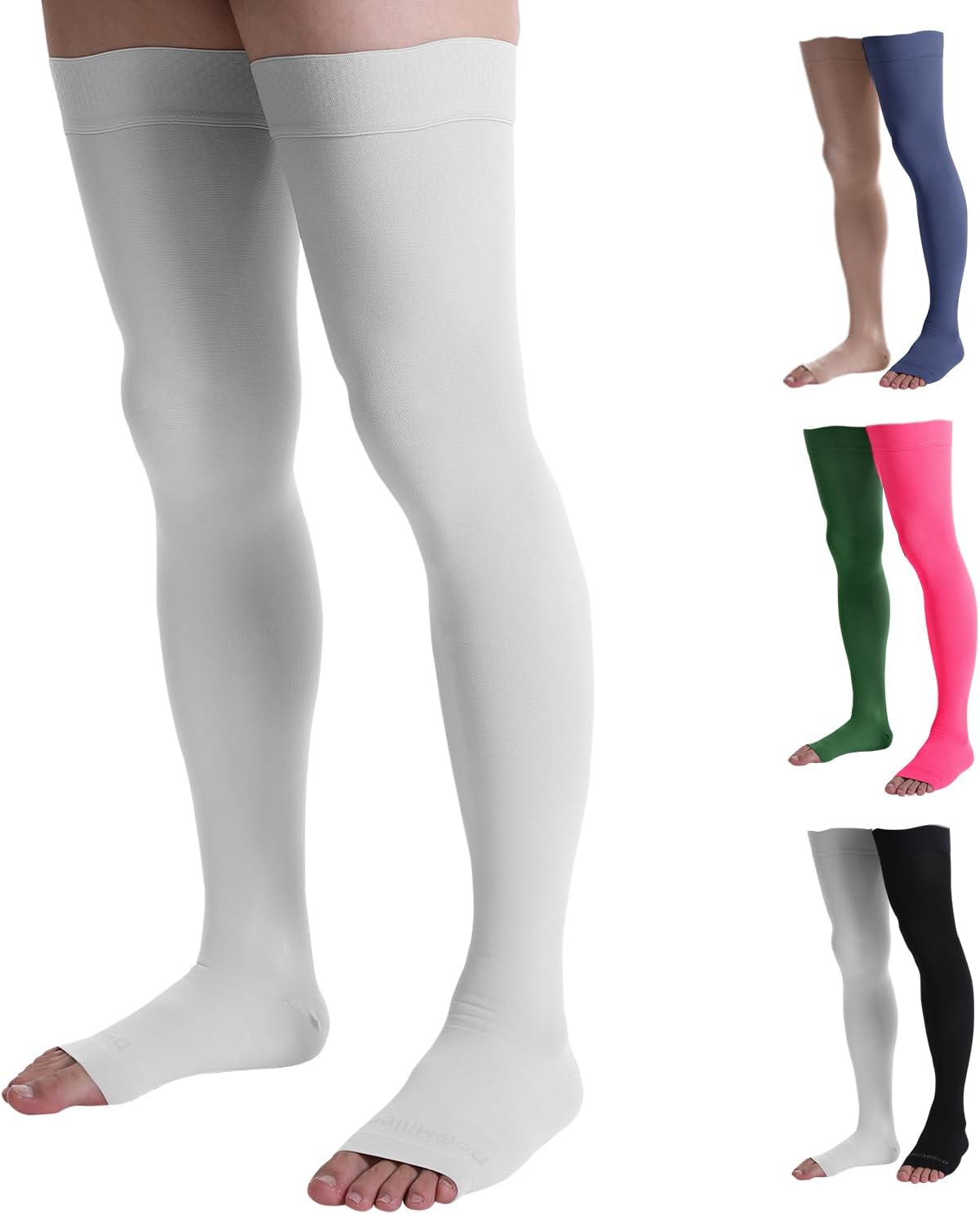 Doc Miller Thigh High Compression Socks for Varicose Veins Relief