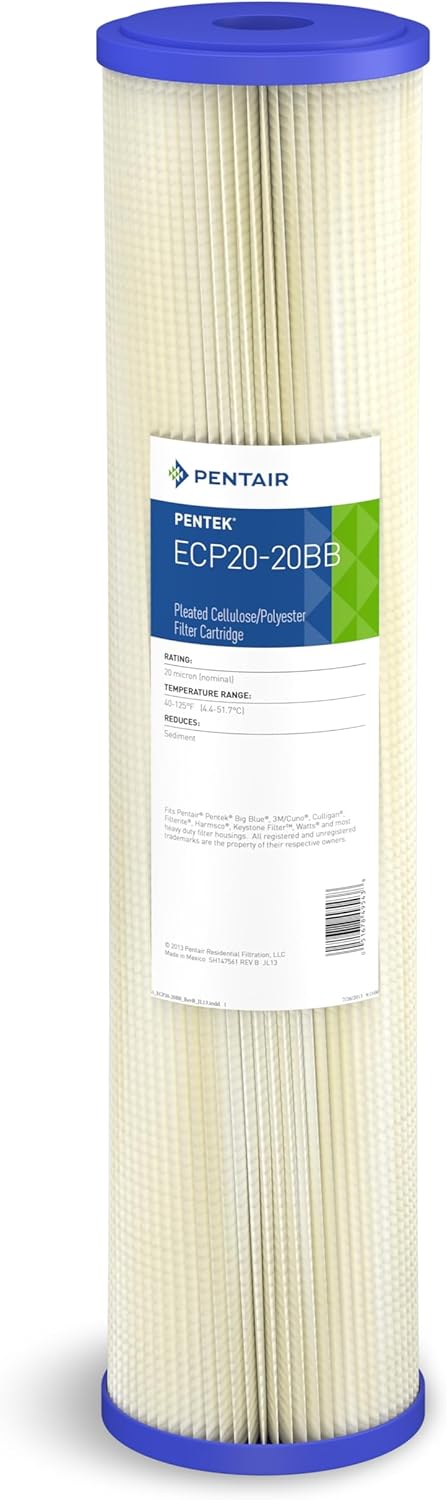 Pentair Pentek ECP20-20BB Big Blue Sediment Water Filter Review