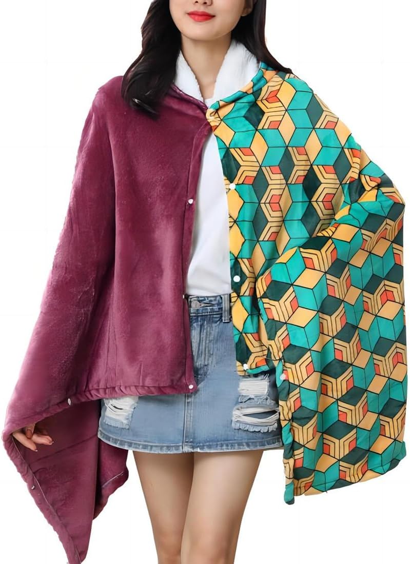 Juejuezi Hooded Wearable Blanket for Cozy Comfort and Fun