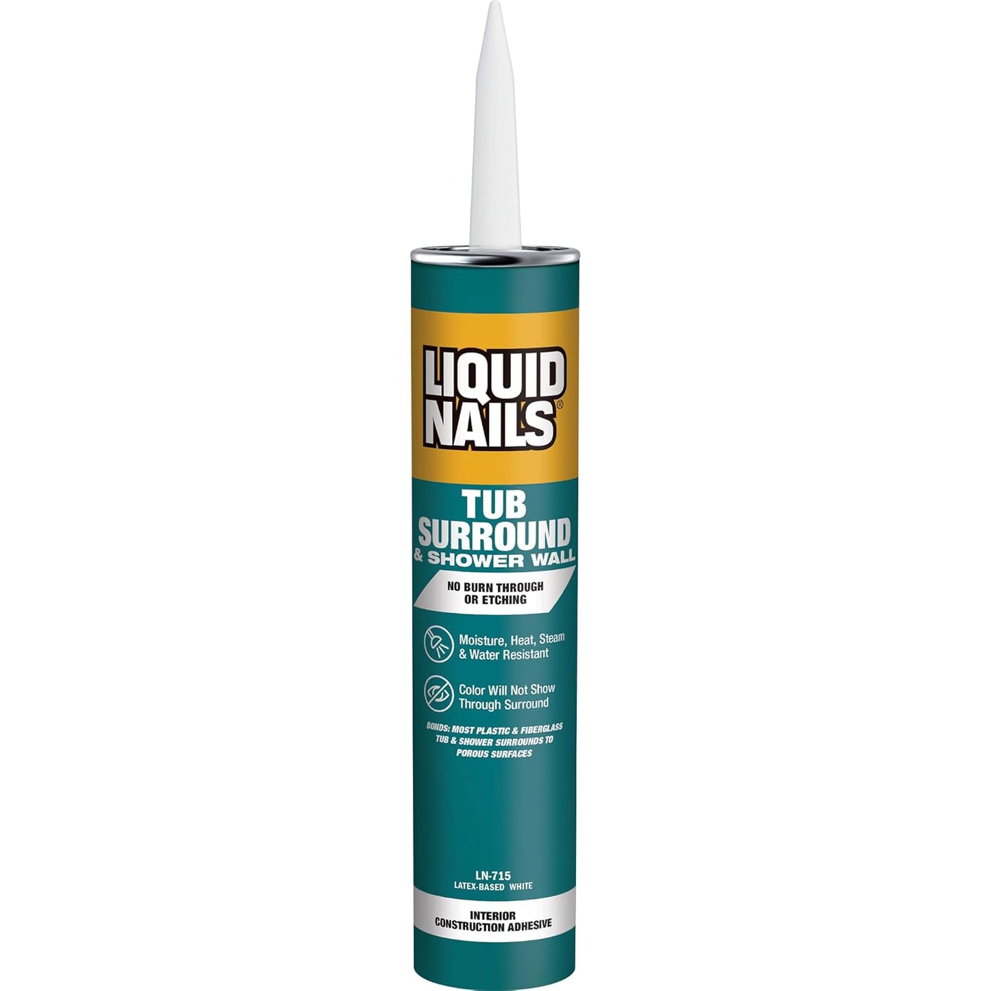 Tub Surround Adhesive 10 oz Bright White Low VOC 6 Pack Review