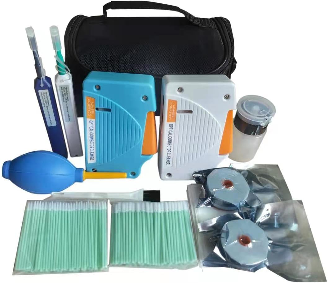 Fiber Optic Connector Cleaning Kit for SC, FC, ST, LC, MU Connectors