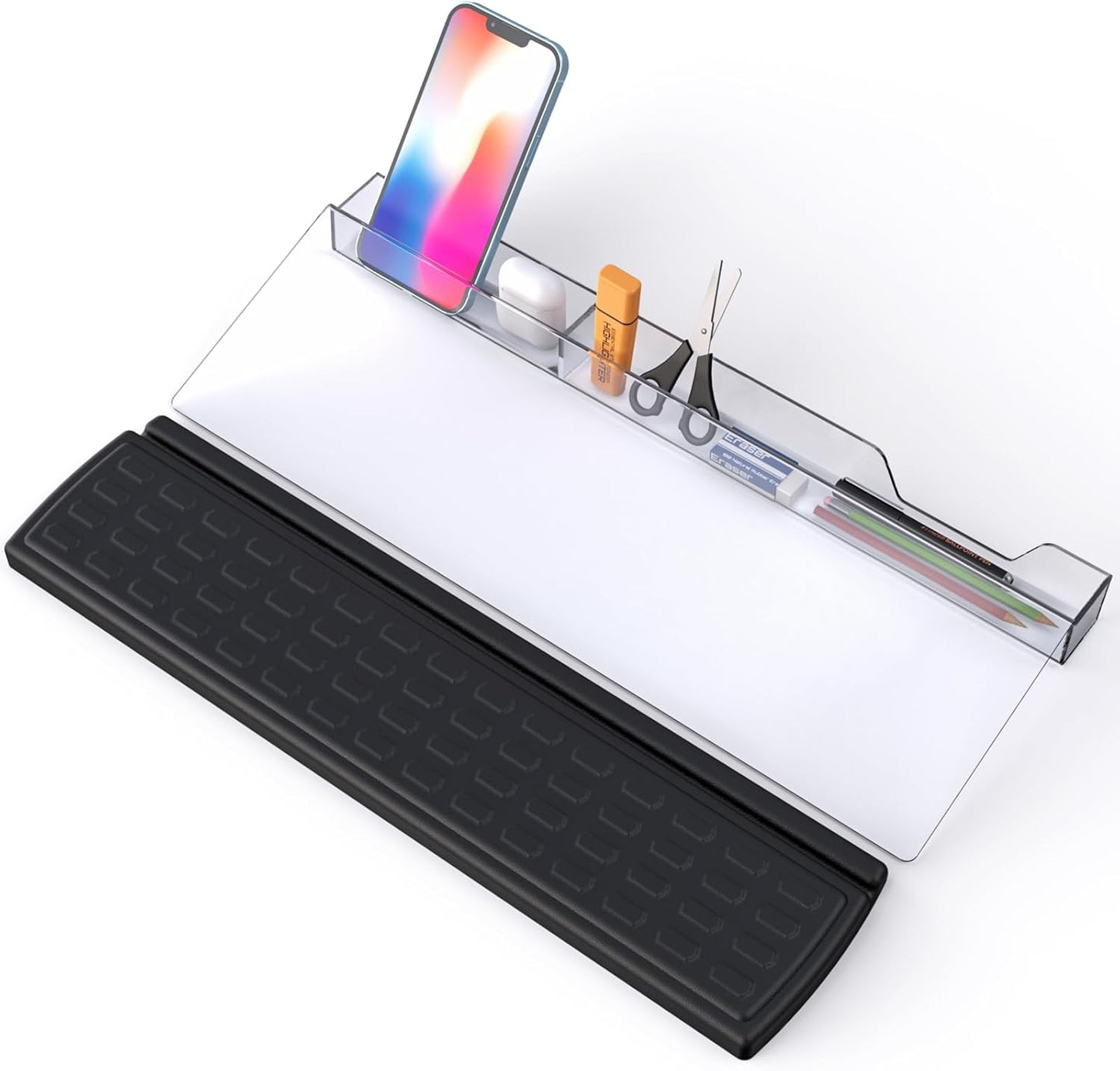Laokiiy Acrylic Keyboard Riser - Ergonomic Typing Aid