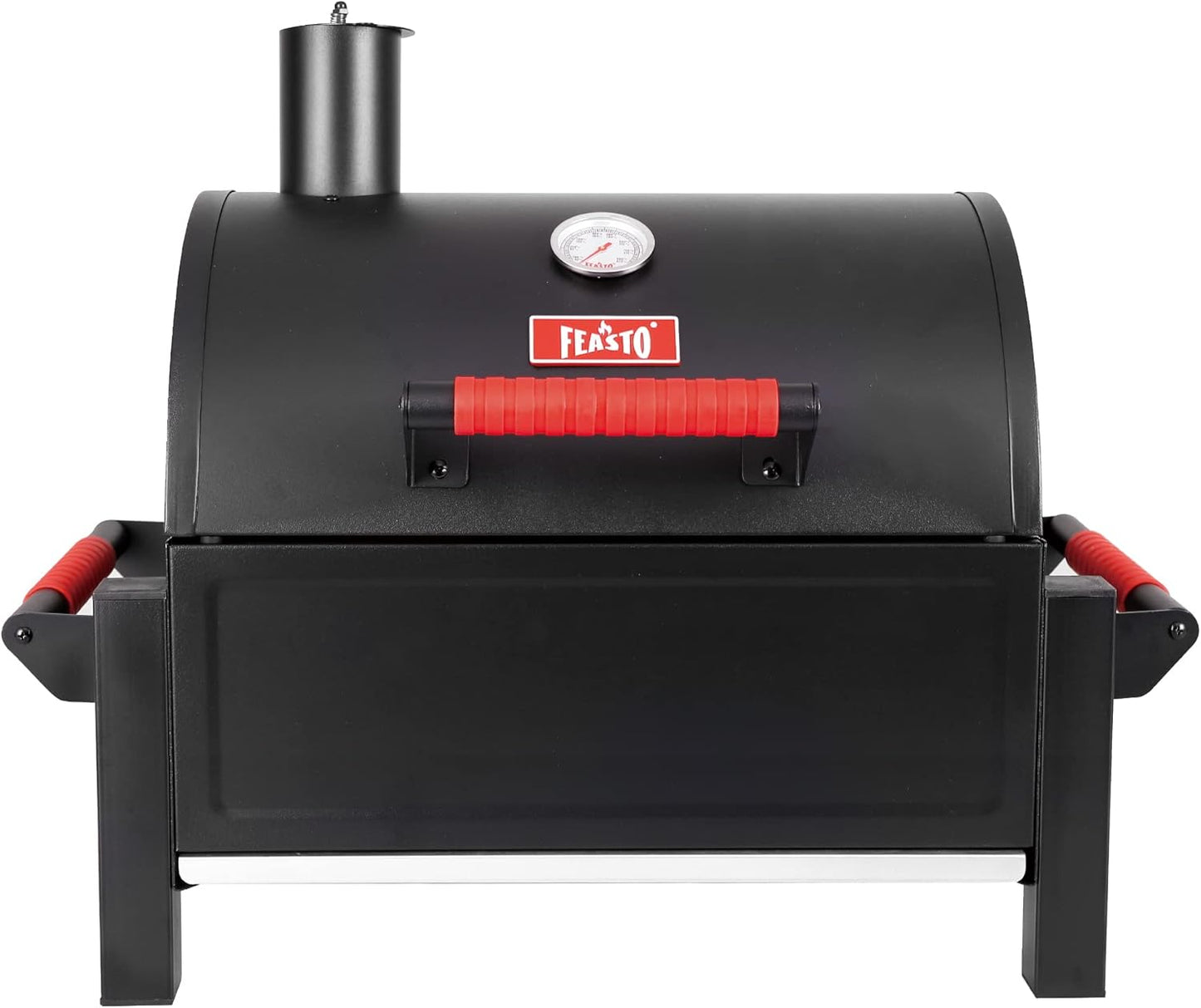Portable Charcoal BBQ Grills with Cast Iron Grates for Camping