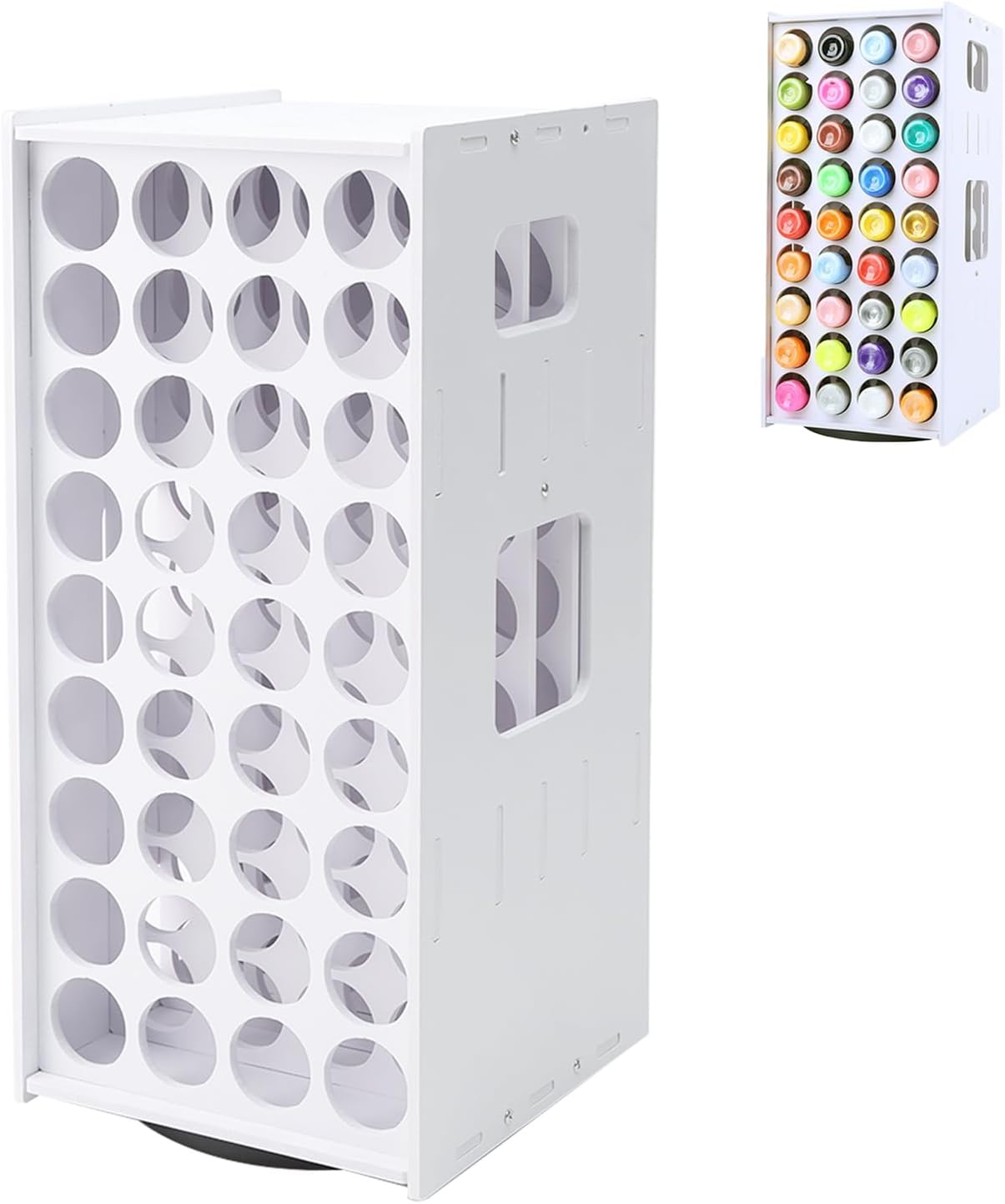 360 Spinning Craft Paint Organizer Stand