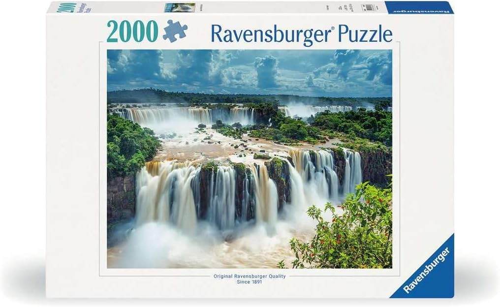 Iguazu Falls 2000 Piece Jigsaw Puzzle - Stunning Waterfalls