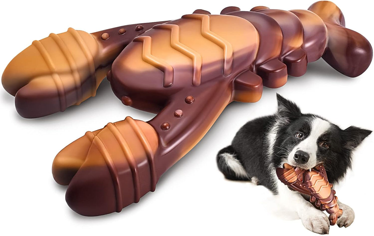 NEZIN Beef-Flavored Indestructible Dog Toy