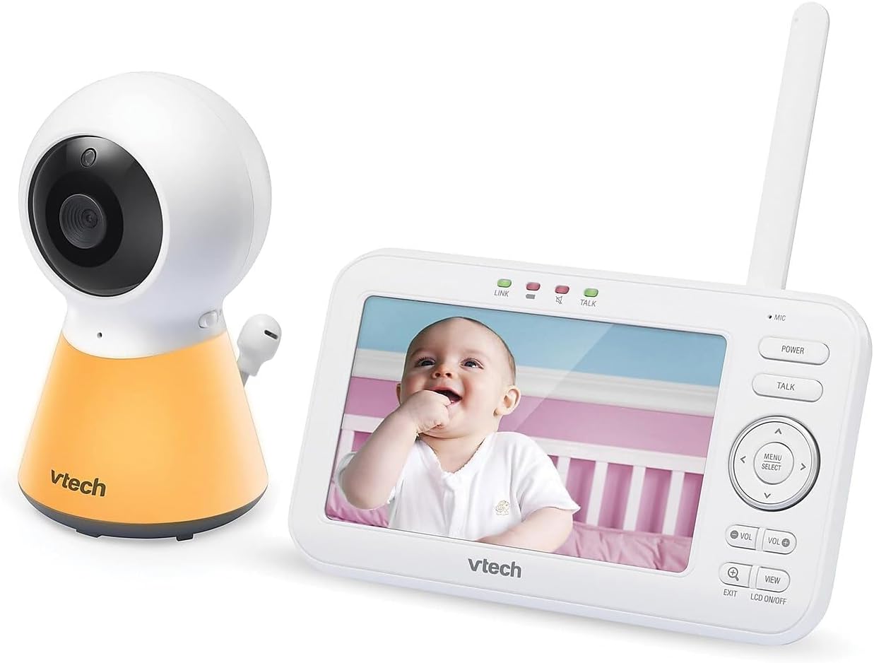 VTech Digital 5in Video Monitor with Nightlight for Parents