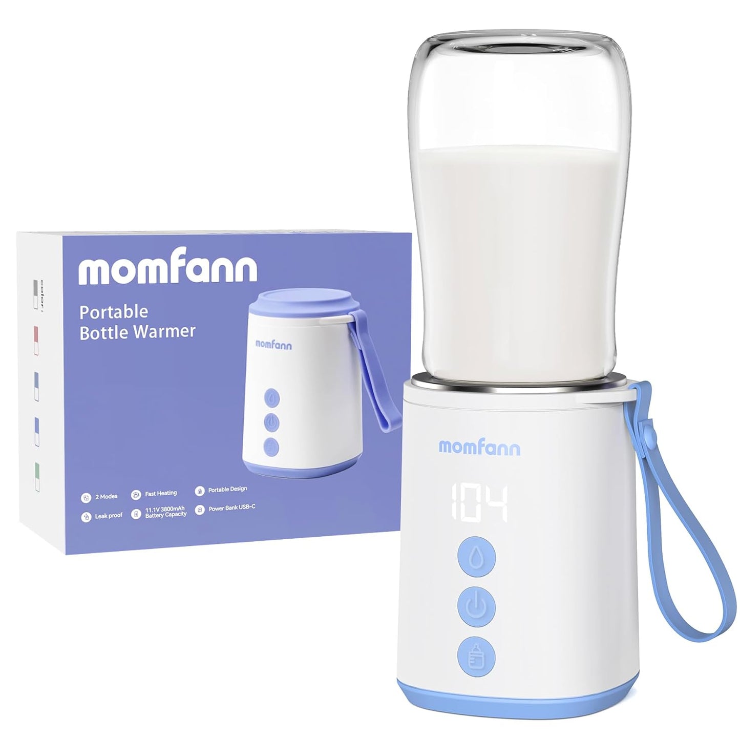 Fast Heat Portable Bottle Warmer by MOMFANN