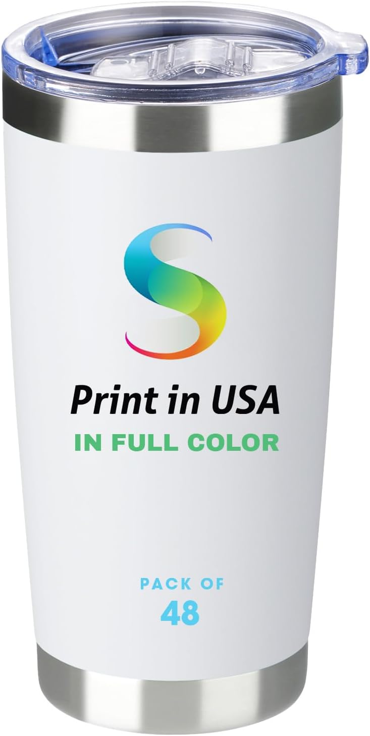 Personalized Custom Print Tumbler 20oz Stainless Steel Insulated