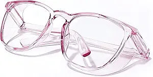 LeonDesigns Anti Fog Safety Glasses for Blue Light Protection
