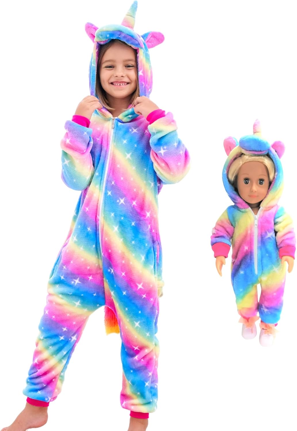FZOSM Cute Girls Unicorn Halloween Costume Cosplay Onesie Review