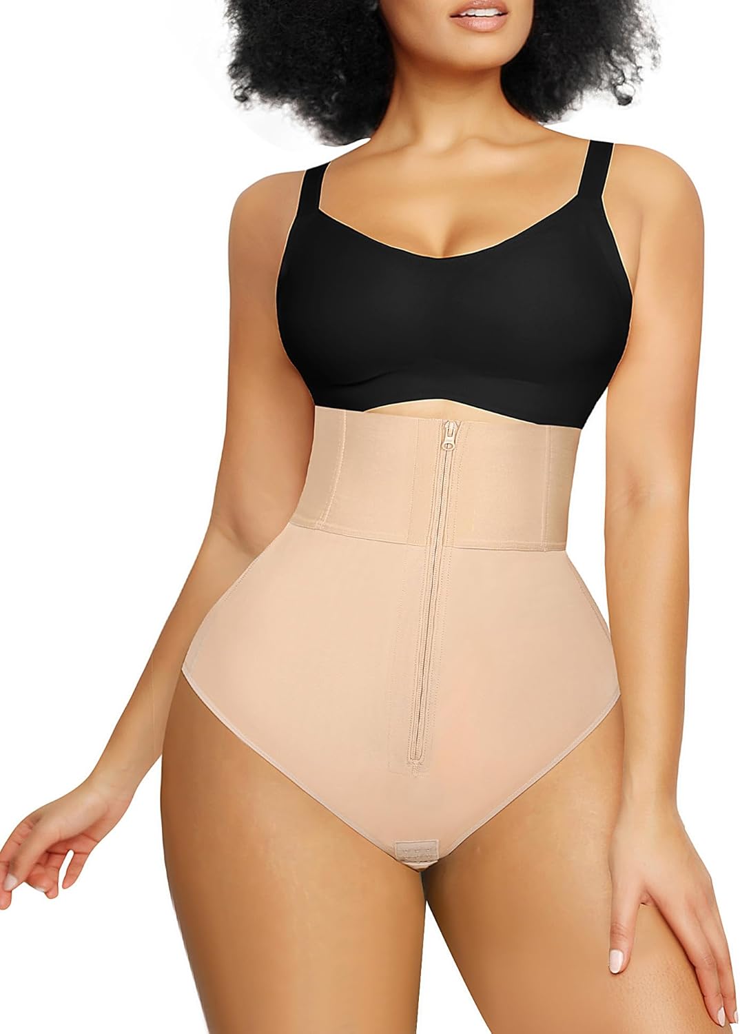 High Waisted Body Shaper Shorts for Women with Tummy Control