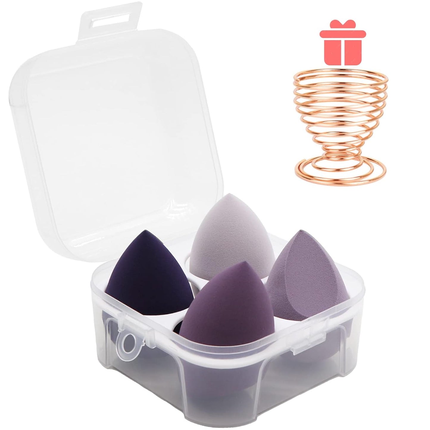 Leeshine 5-Piece Makeup Sponge Set - Flawless Blending for Every Look