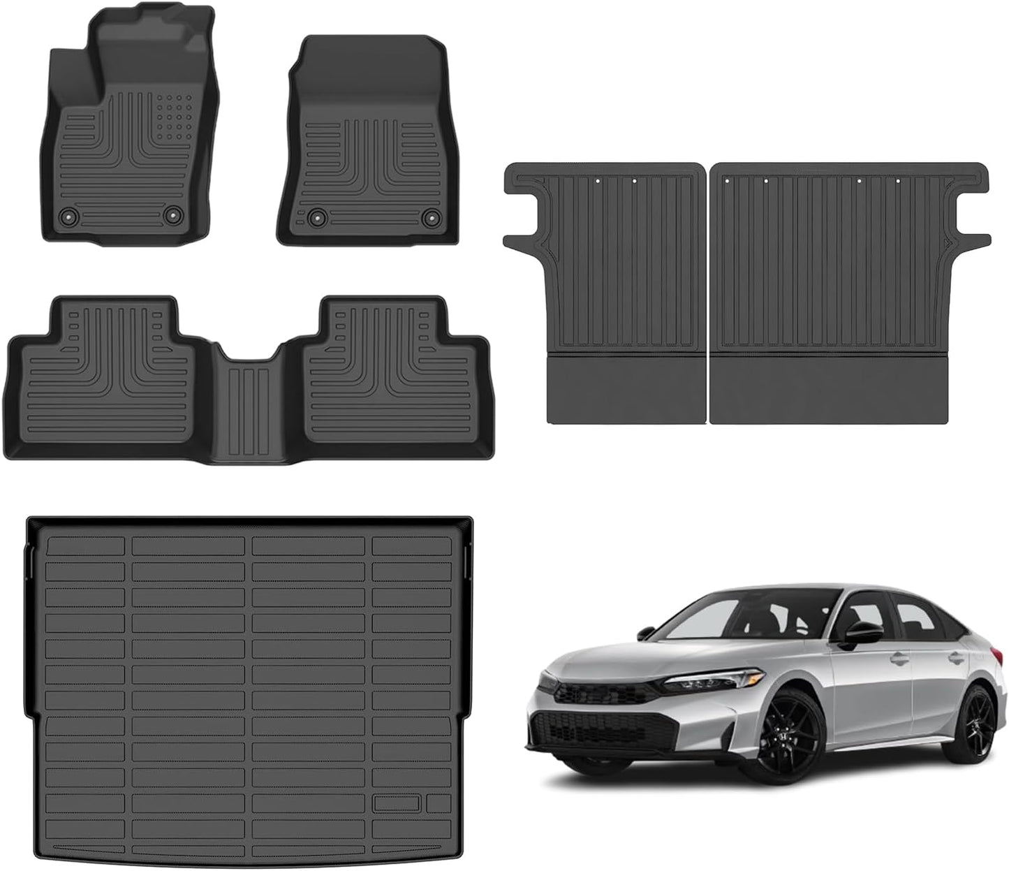 Floor Mats & Cargo Liner Set for 2025 Nissan Kicks SV/SR