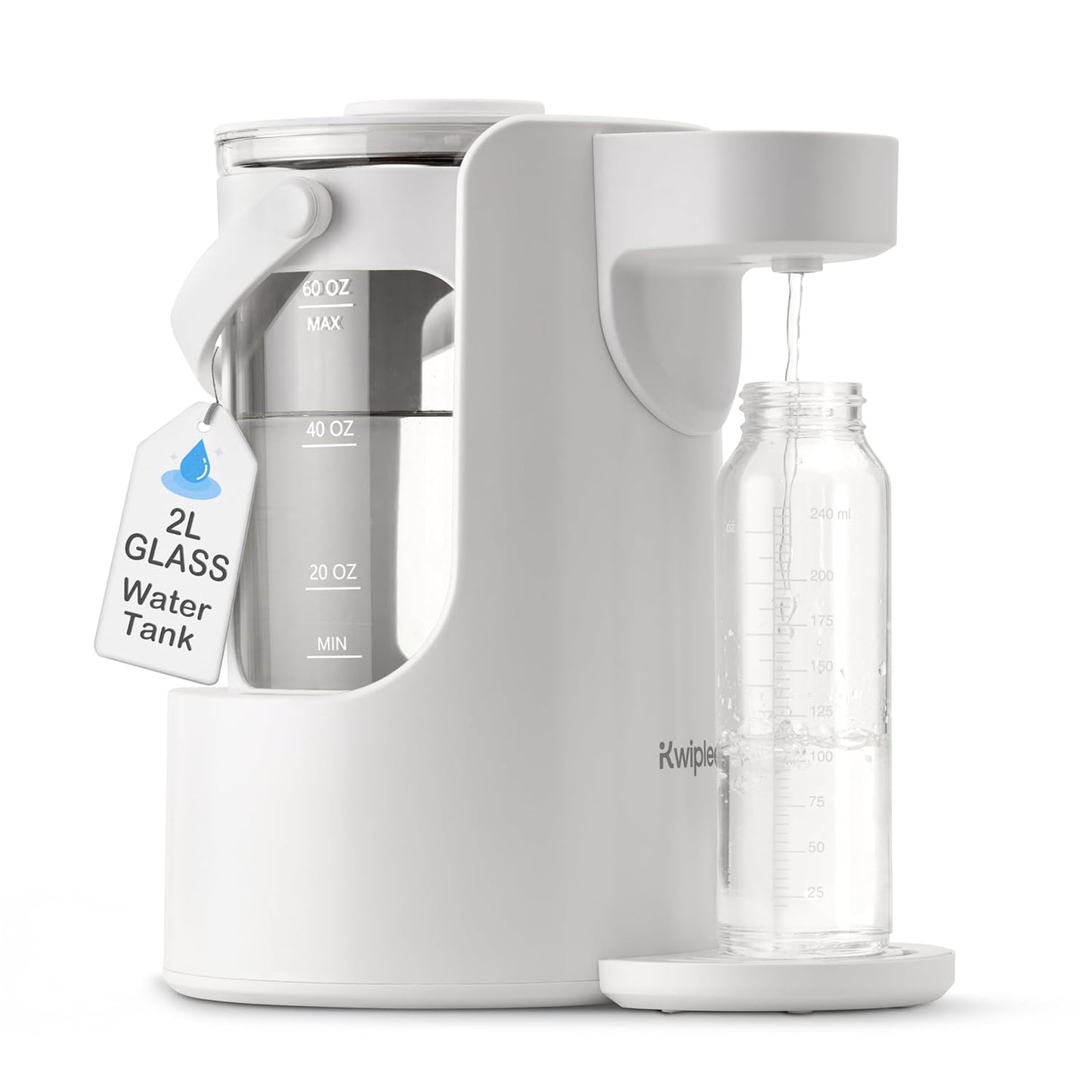 Instant Baby Bottle Water Warmer - 24/7 Warmth, 2L Tank