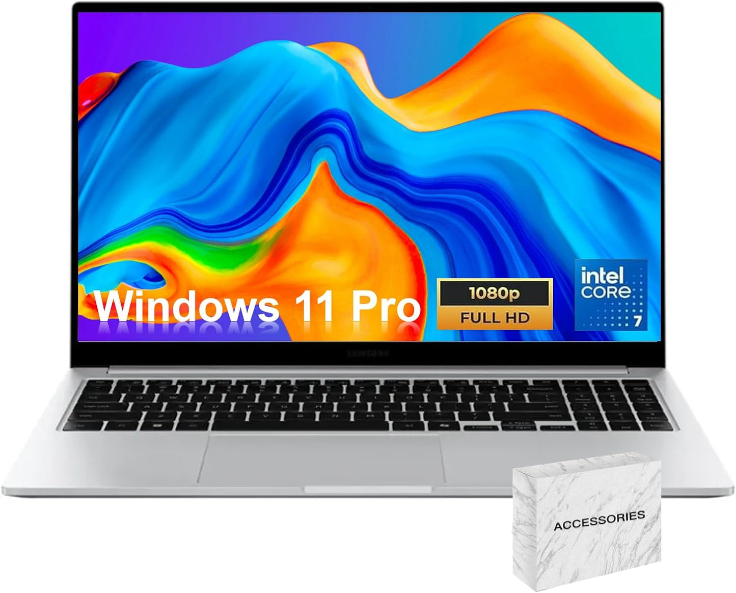 SAMSUNG Galaxy Book4 Business Laptop with 15.6 FHD Display