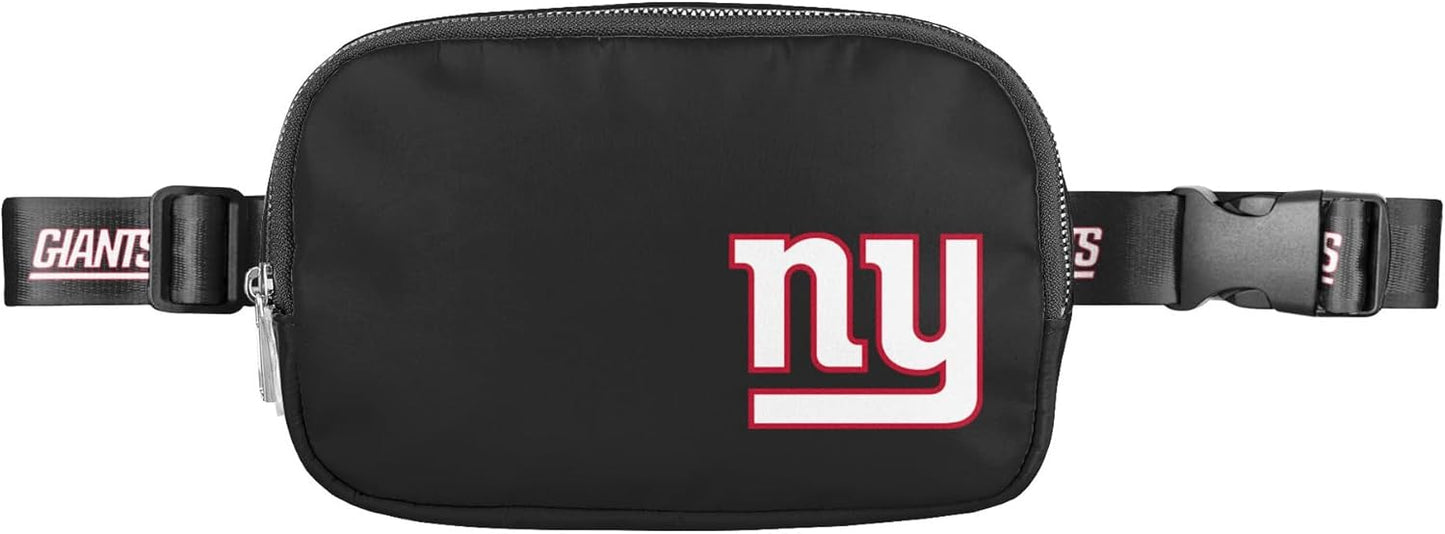 FOCO NFL Large Black Team Wordmark Crossbody Belt Bag Review