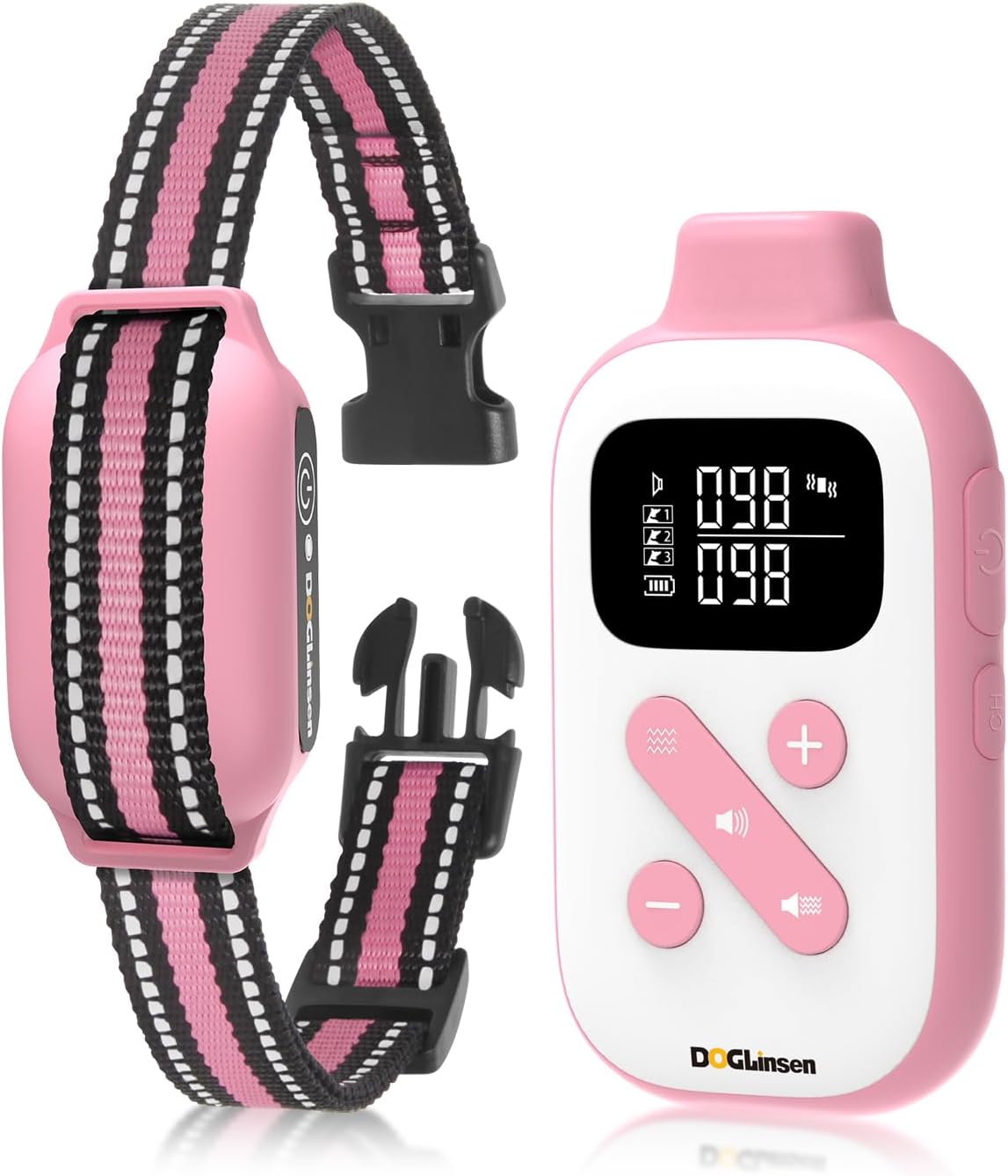 No Shock Dog Training Collar with Remote for Safe Training
