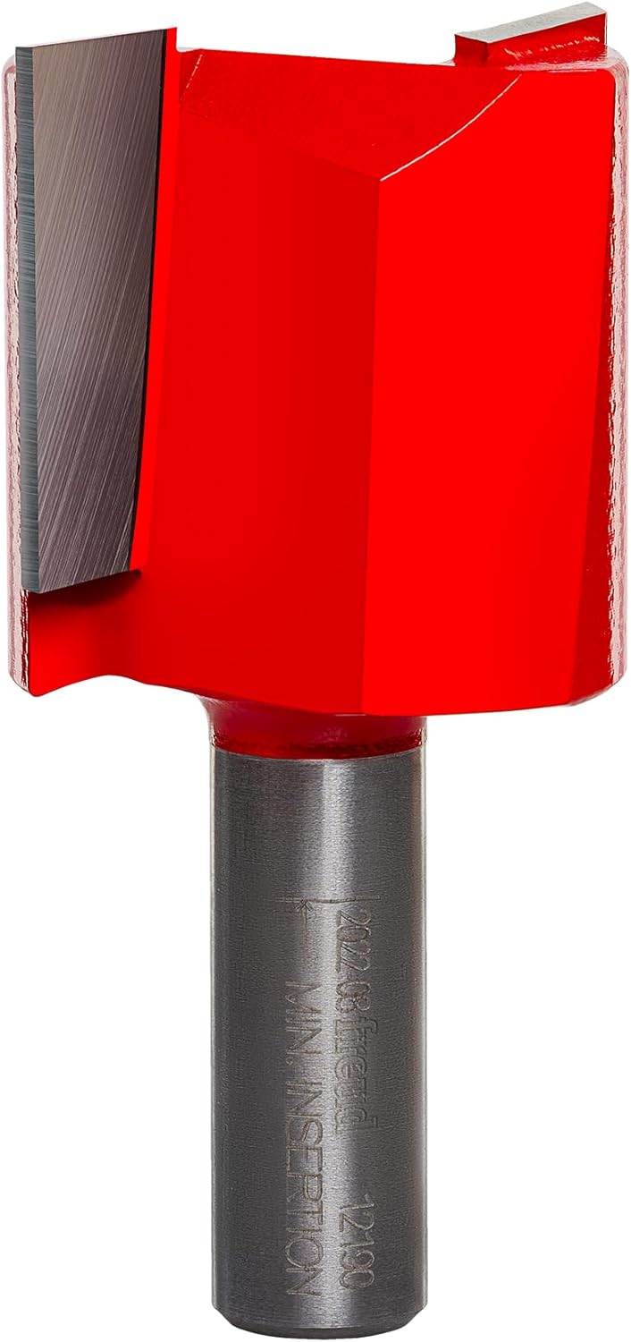 Freud Double Flute Straight Bit for Precision Routing Tasks
