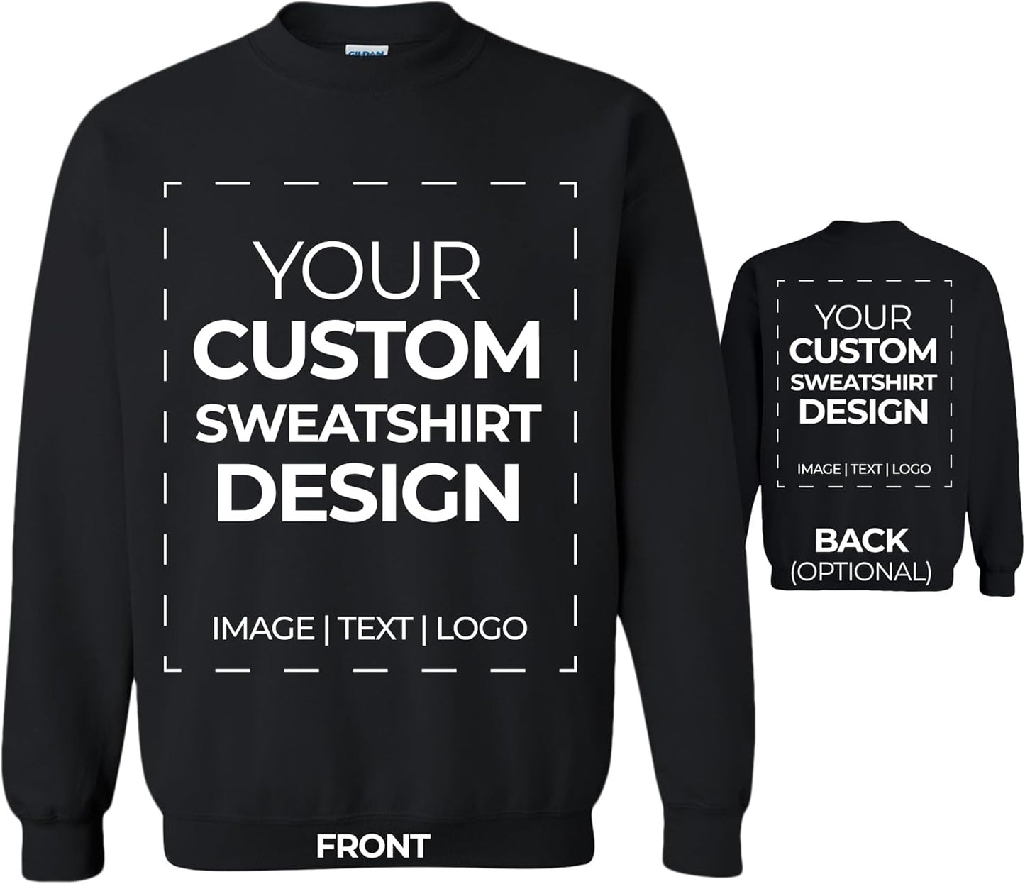Personalized Custom Sweatshirt - Design Your Own! | APPARELYN