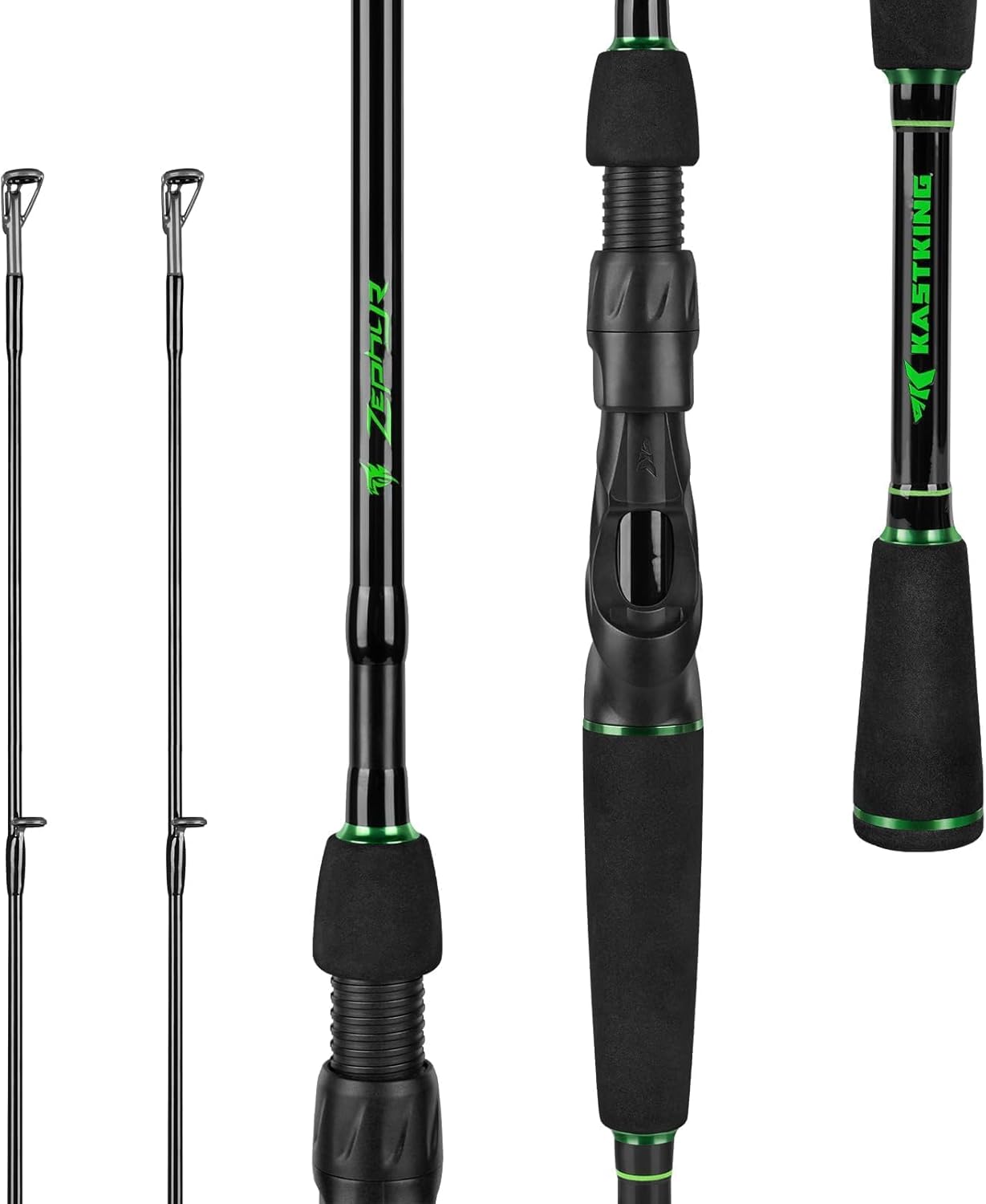 KastKing Zephyr Dual Tip Fishing Rod for Versatile Anglers