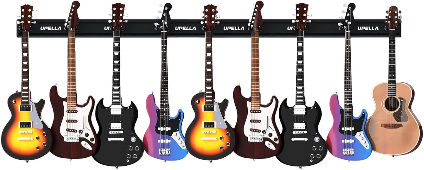 UPELLA Aluminum Guitar Wall Mount - 10 Instruments