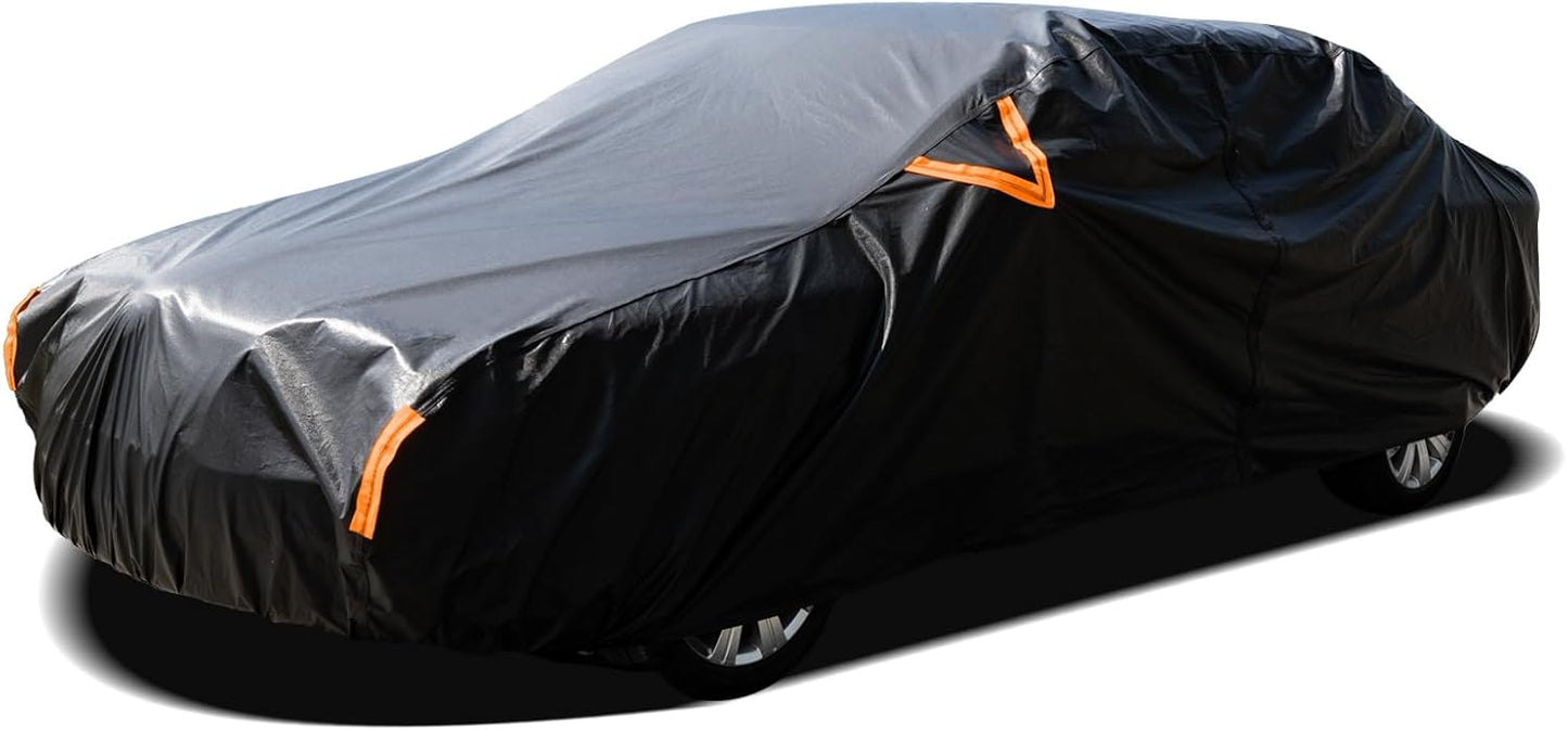 Car Cover Waterproof All Weather for Sedan 197in to 202in Length