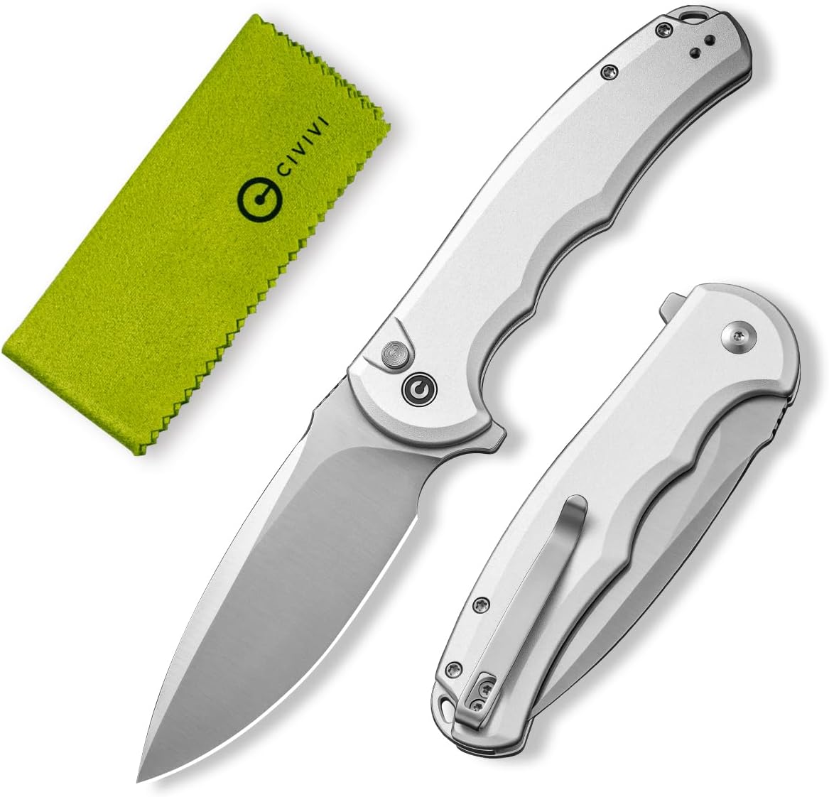 CIVIVI Button Lock Praxis Pocket Knife for Everyday Carry