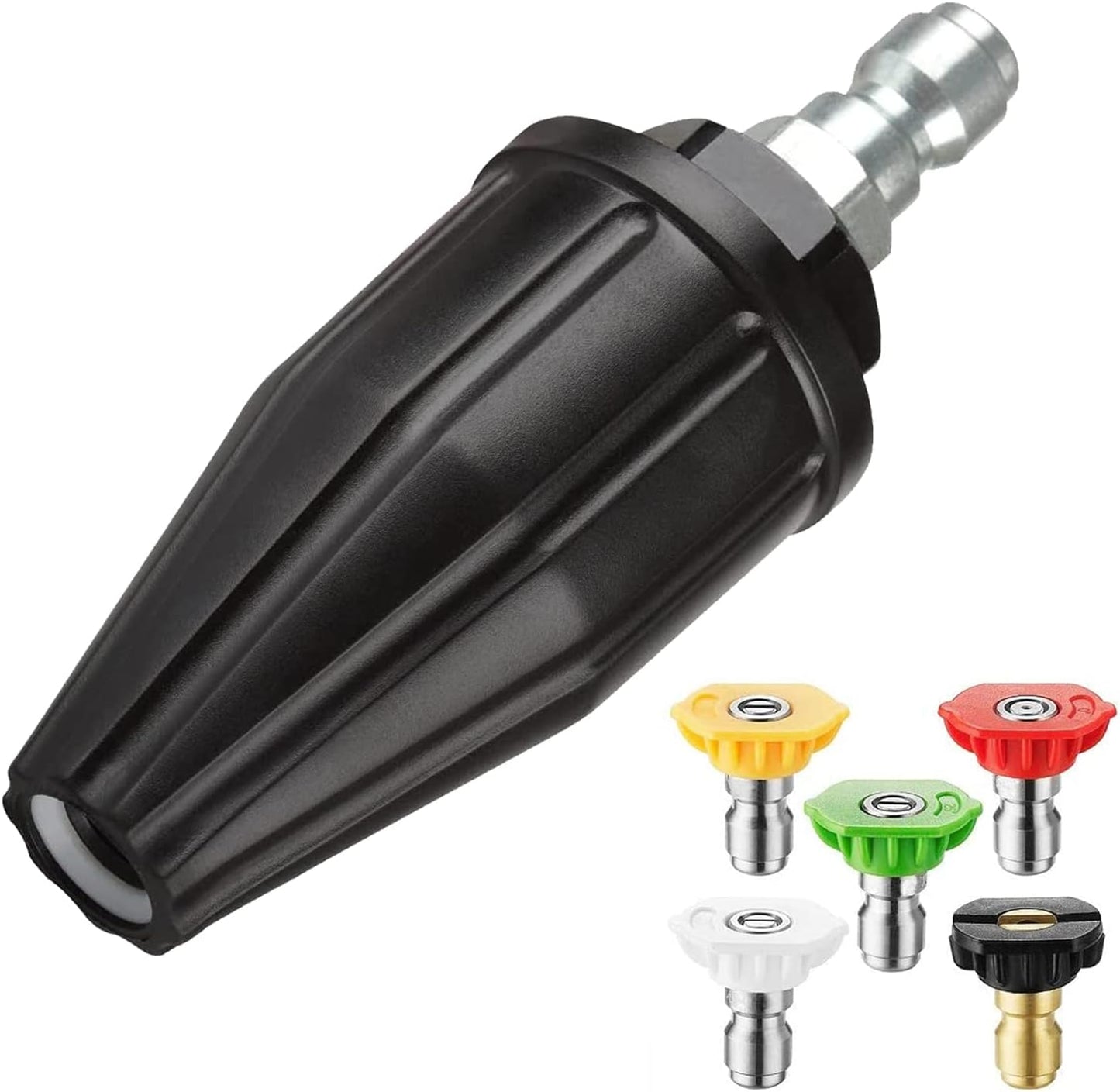 YAMATIC Pressure Washer Turbo Nozzle Tips for Powerful Cleaning
