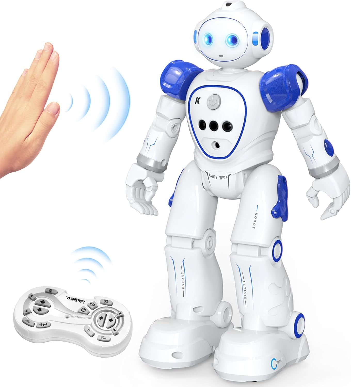 Gesture-Sensing RC Robot: Smart Programmable Fun!