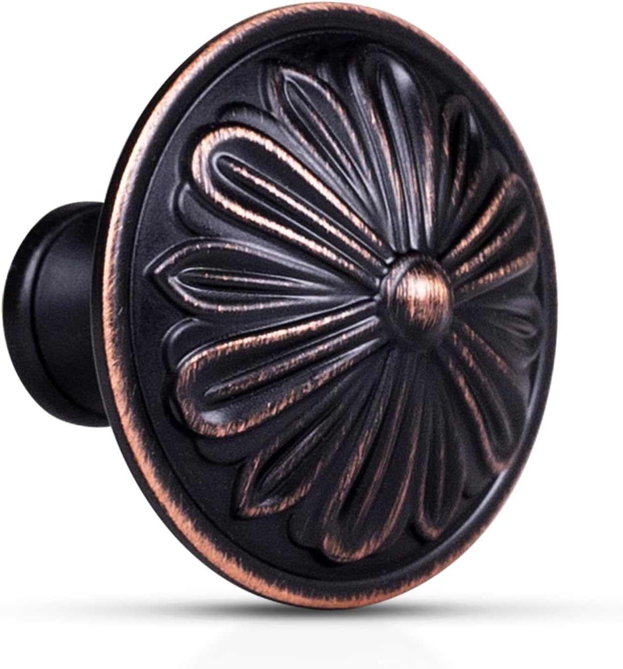 Oil Rubbed Bronze Kitchen Cabinet Knobs - 16 Pack Set