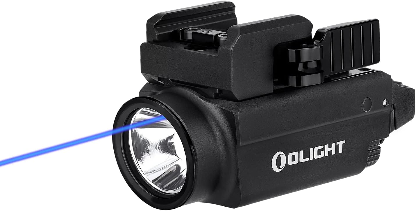 OLIGHT Baldr S Tactical Flashlight with Blue Beam and White LED