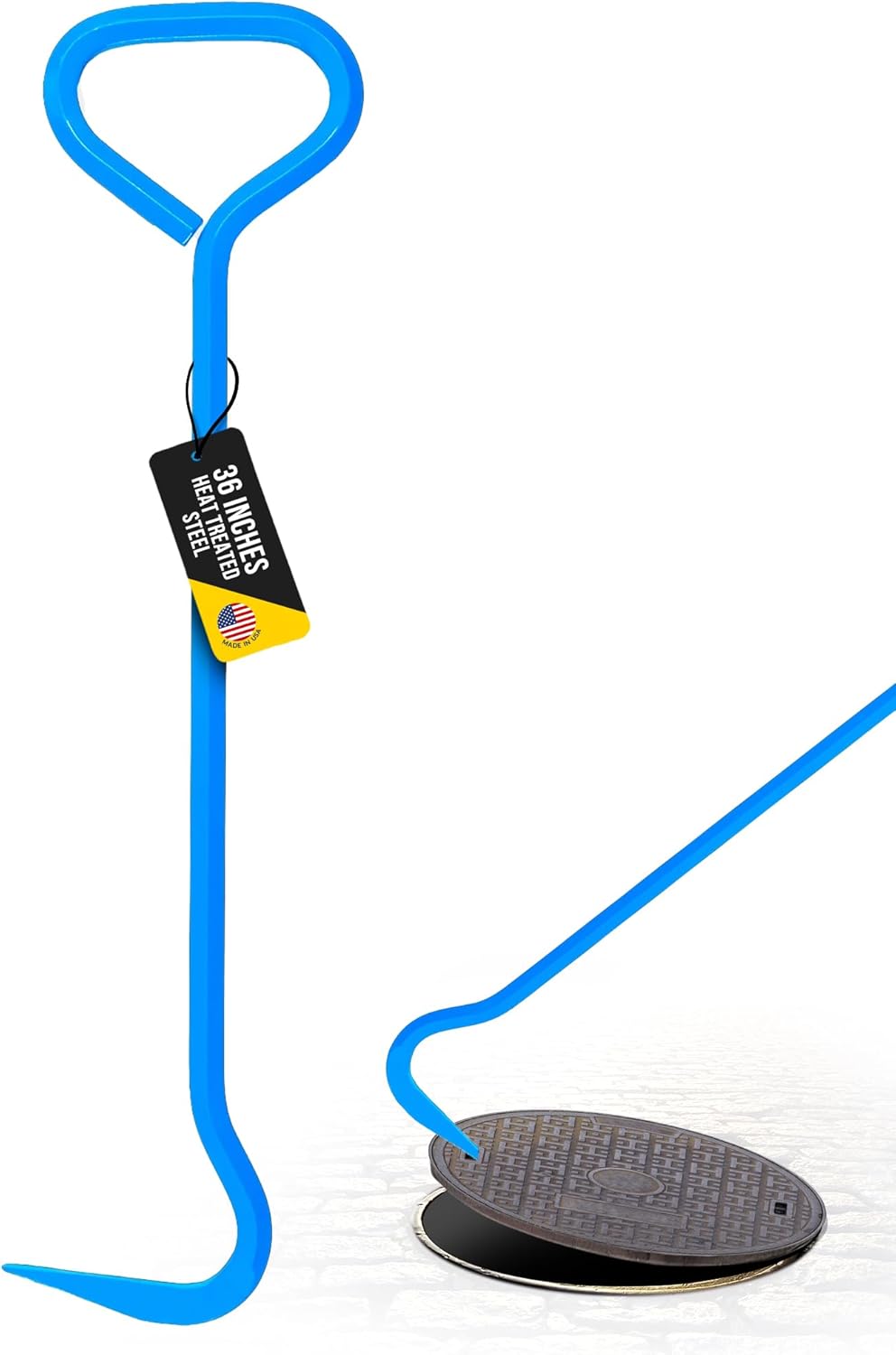 T&T Tools Manhole Hook for Efficient Lifting and Handling