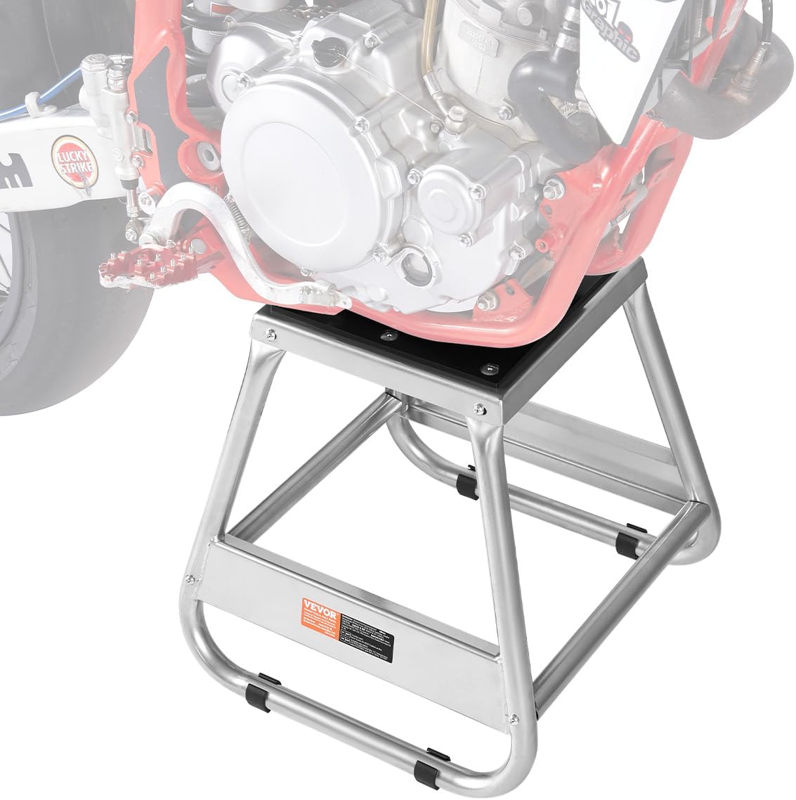 VEVOR Dirt Bike Stand with 1100 lbs Load Capacity for Maintenance