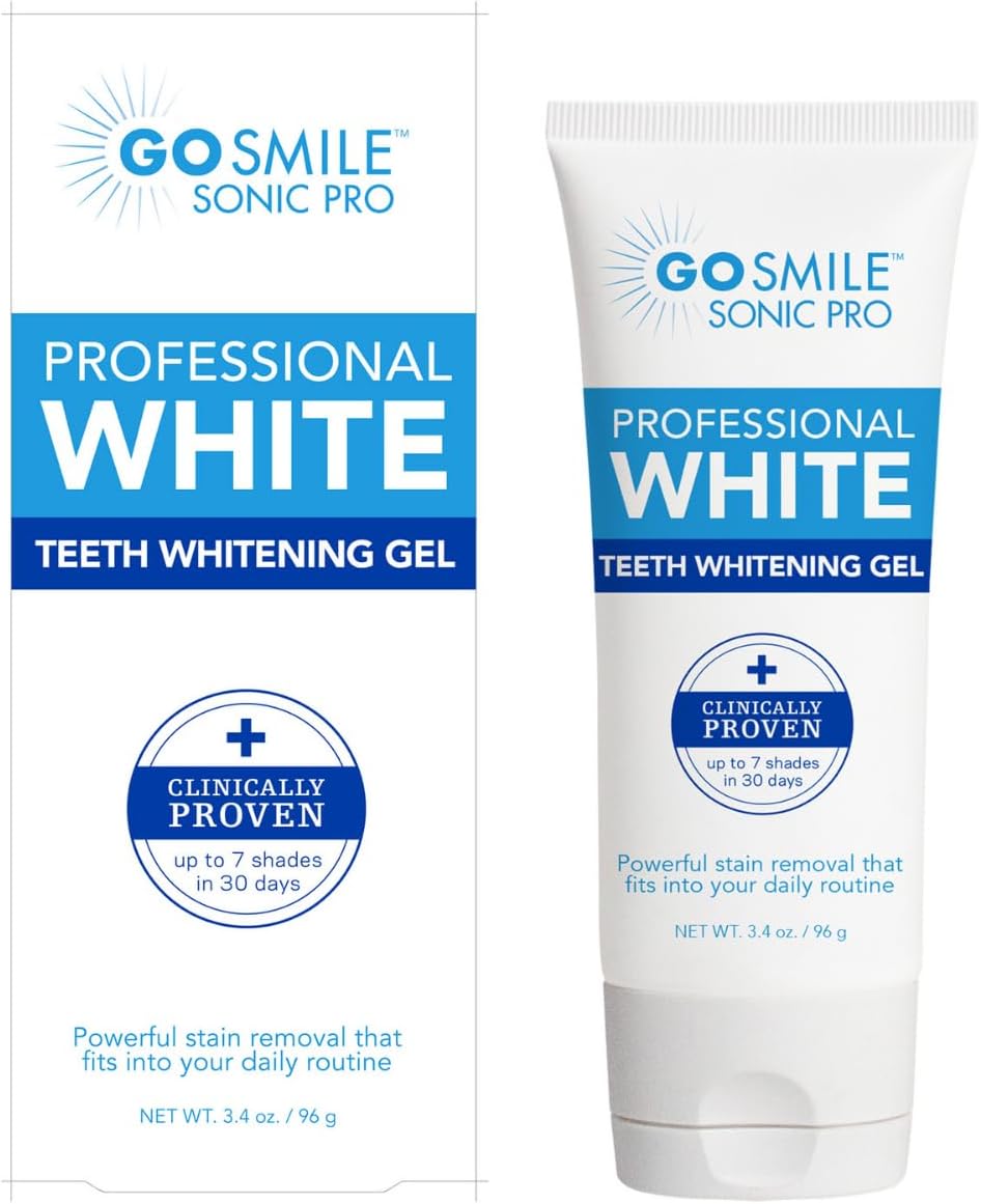 GO SMILE Teeth Whitening Gel Delivers Stunning Results Fast