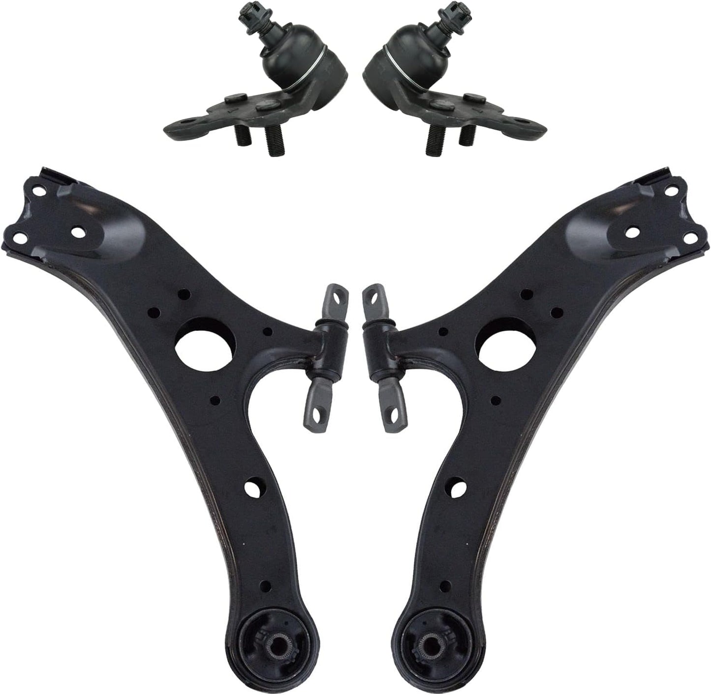 TRQ Front Lower Control Arm Set for Lexus RX350 and Toyota