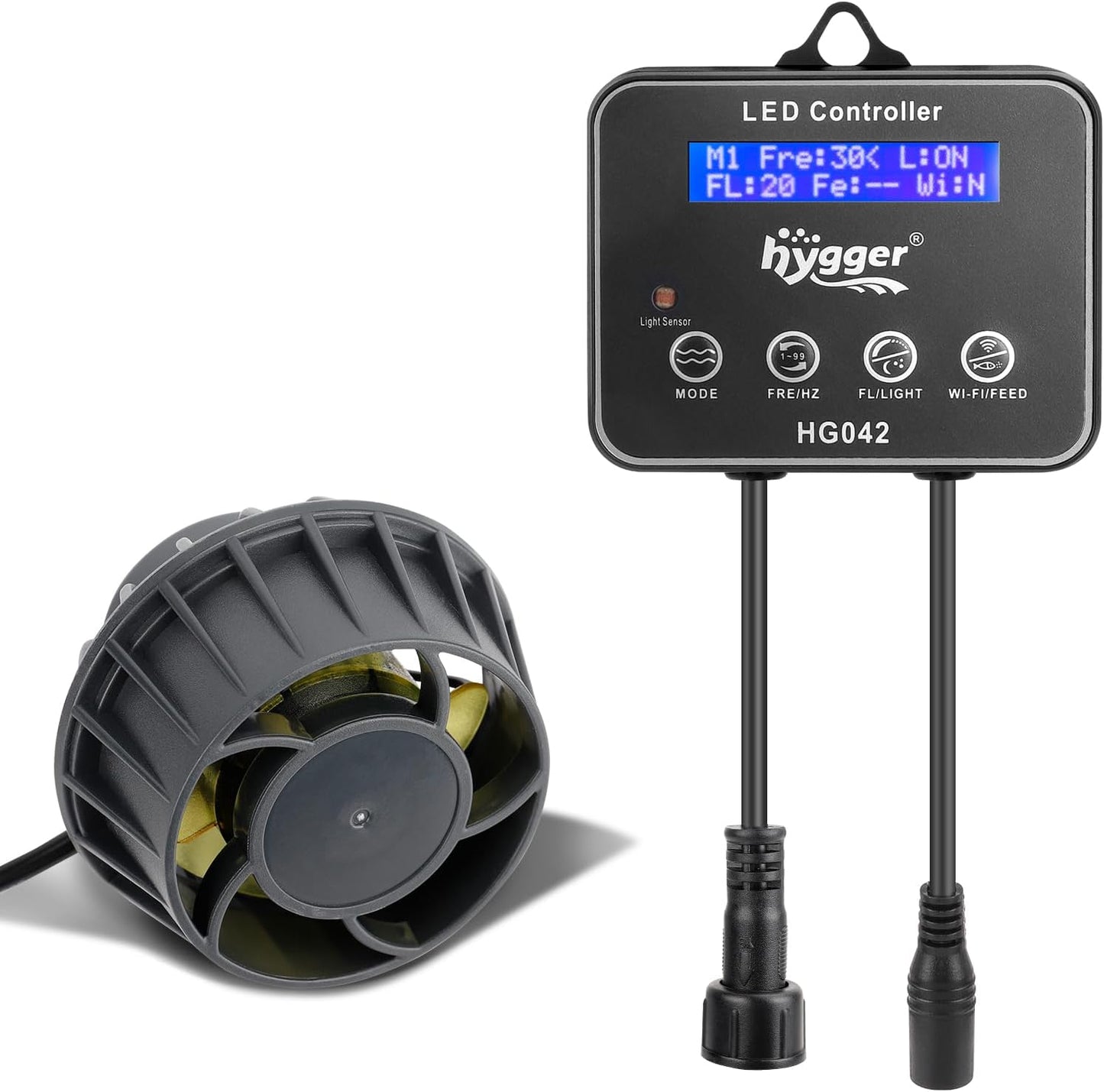 hygger 2114 GPH Aquarium Inverter Wavemaker Pump for Tanks