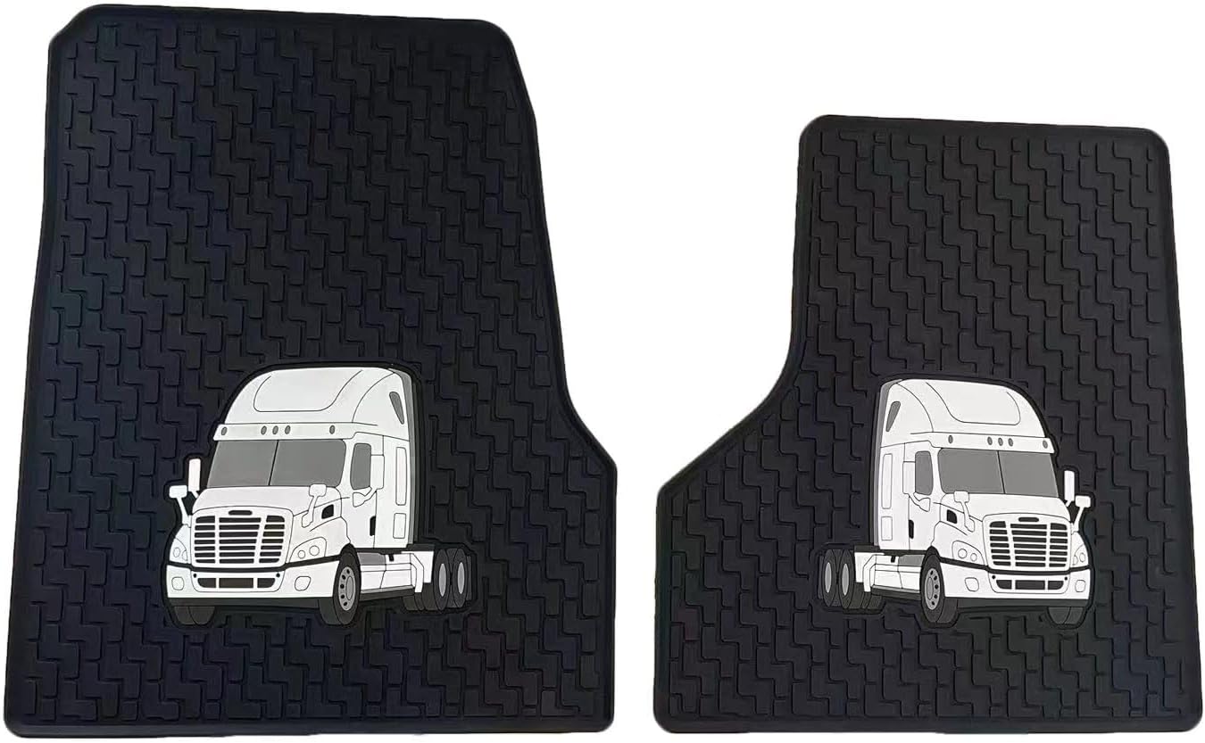 All-Weather Floor Mats for 2008-2017 Freightliner Cascadia