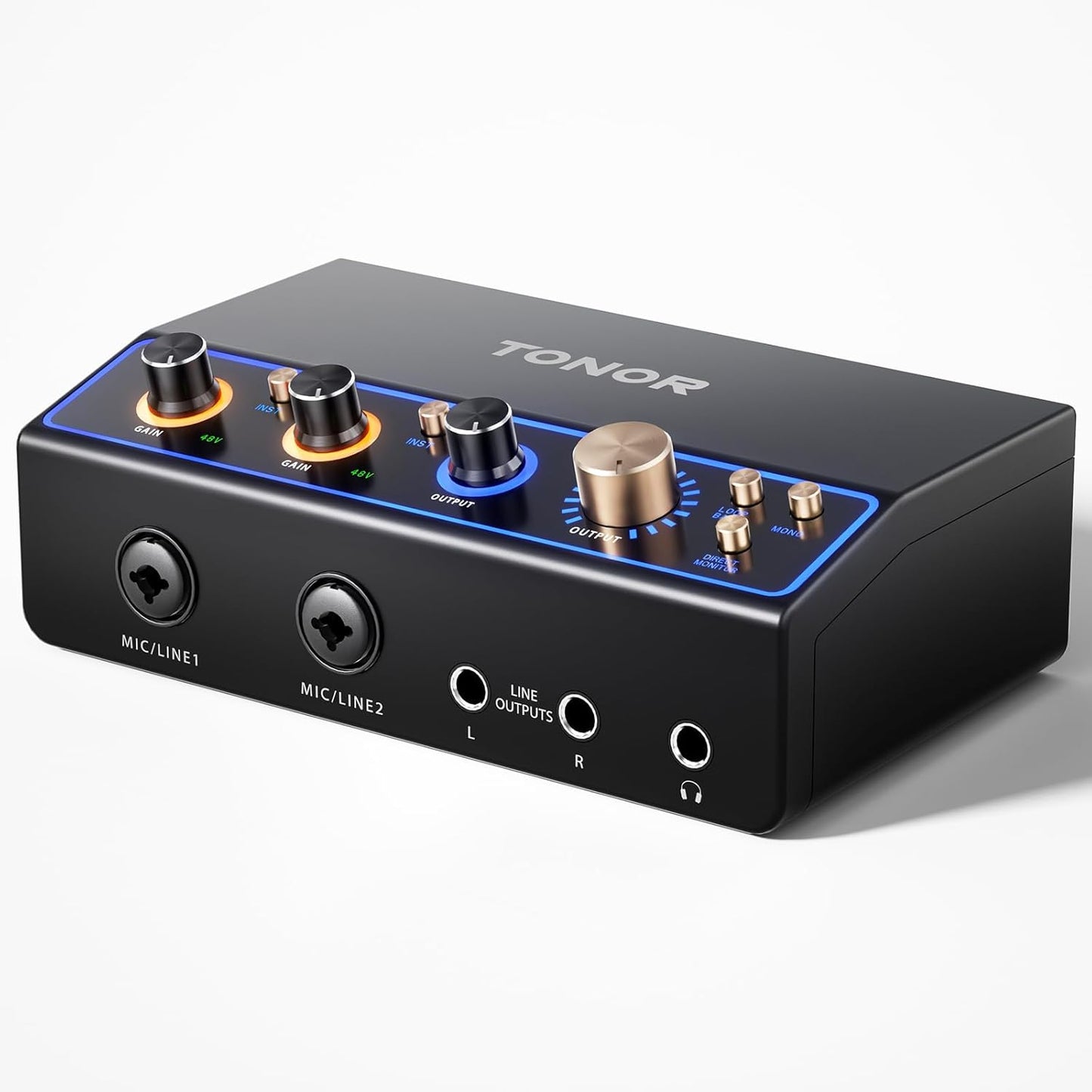 TONOR TX510 Audio Interface for High Fidelity Recording & Streaming