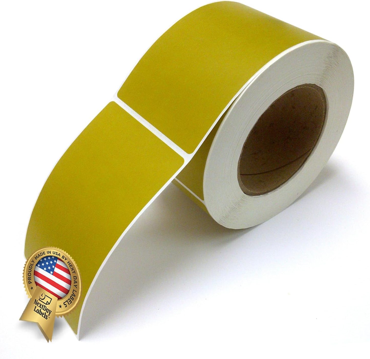 NextDayLabels 500 Rectangle Stickers for Color Coding Boxes