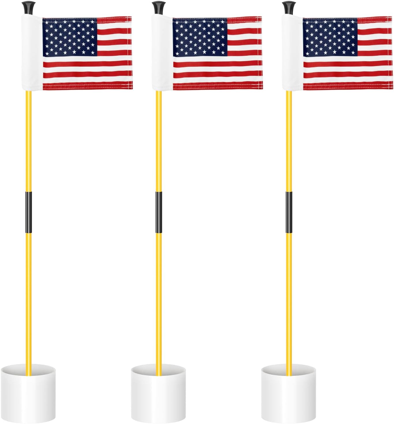 KINGTOP Golf Flagstick Mini - Perfect for Backyard Practice