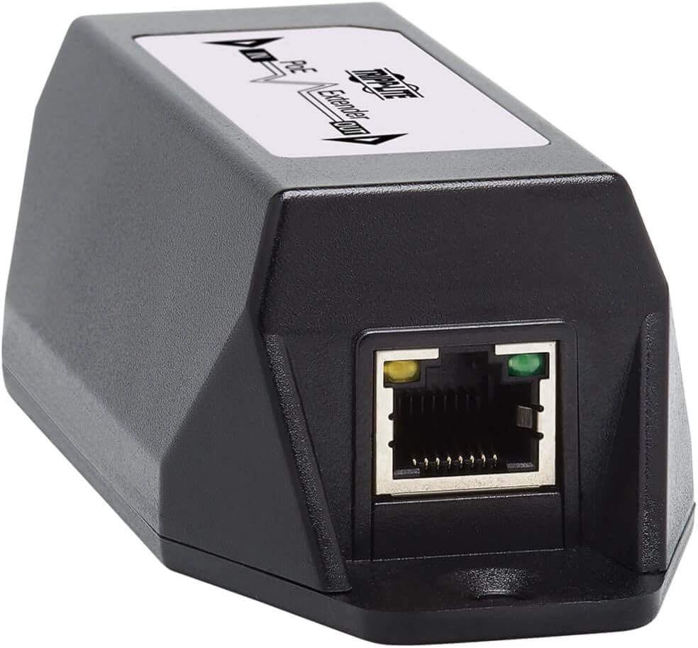 Gigabit Ethernet PoE Extender for Cat5e/Cat6/Cat6a RJ45 Devices