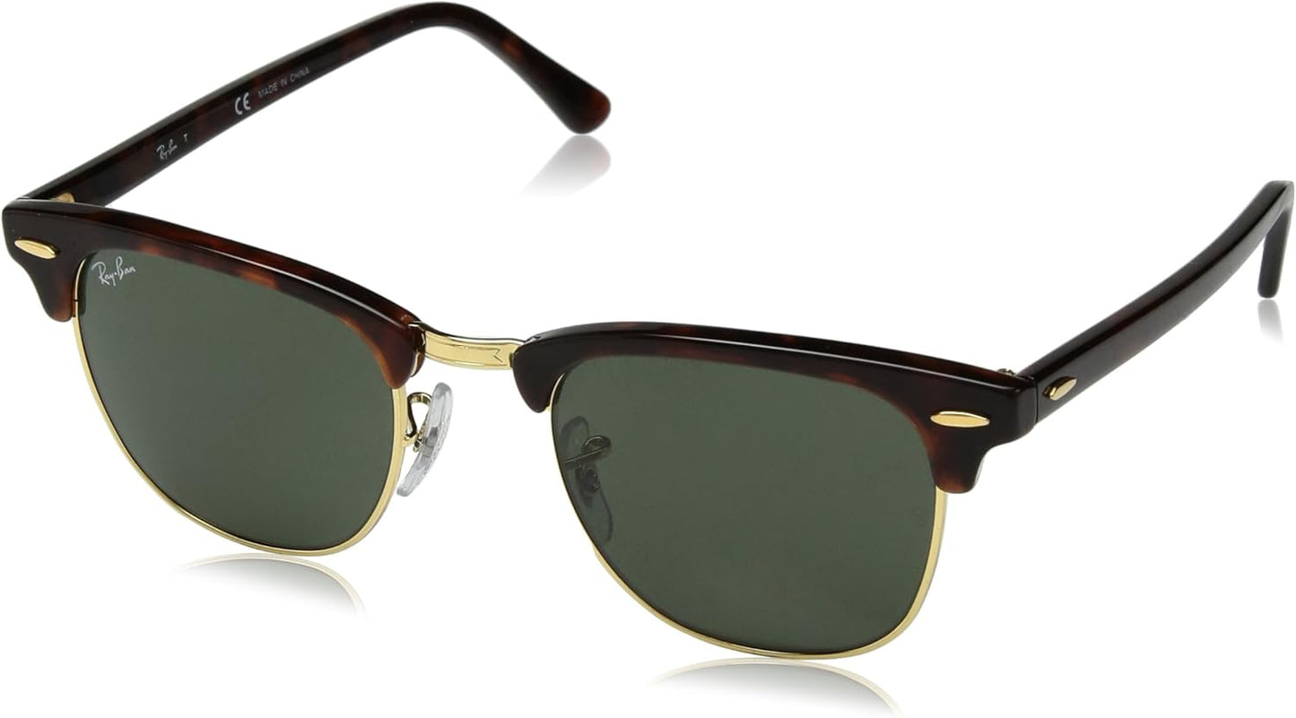 Ray-Ban RB3016 Clubmaster Square Sunglasses for Stylish Protection