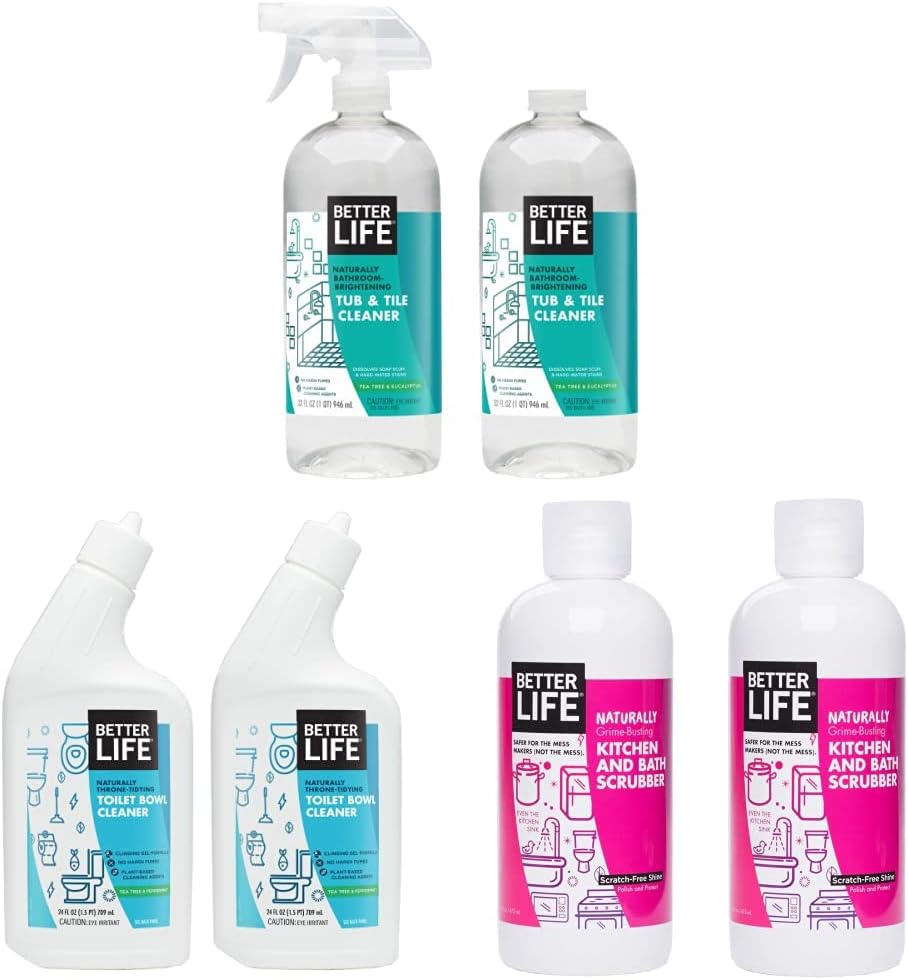 Better Life Bathroom Bundle: Eco-Friendly Cleaning Solutions